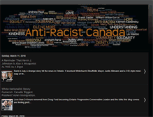 Tablet Screenshot of anti-racistcanada.blogspot.com