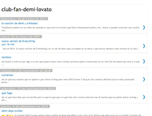 Tablet Screenshot of club-fan-de-demi-lovato.blogspot.com