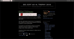 Desktop Screenshot of desesffau4ltrophy2010.blogspot.com