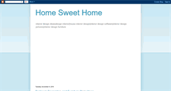 Desktop Screenshot of homesweethomeforus.blogspot.com