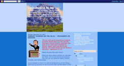 Desktop Screenshot of jacarandablog.blogspot.com