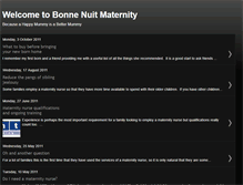 Tablet Screenshot of bonnenuitmaternity.blogspot.com