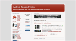 Desktop Screenshot of android-tipstricks.blogspot.com