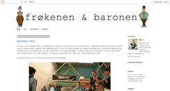 Desktop Screenshot of froekenenogbaronen.blogspot.com