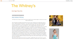 Desktop Screenshot of nmwhitney.blogspot.com