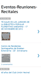Mobile Screenshot of eventos-reuniones-recitales.blogspot.com