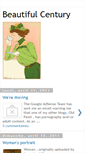 Mobile Screenshot of beautifulcentury.blogspot.com