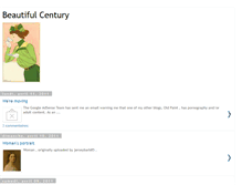 Tablet Screenshot of beautifulcentury.blogspot.com