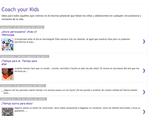 Tablet Screenshot of coachyourkids.blogspot.com