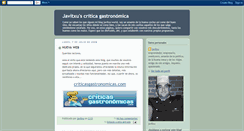 Desktop Screenshot of javitxu-restaurants.blogspot.com
