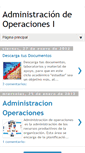 Mobile Screenshot of administraciondeoperaciones1.blogspot.com