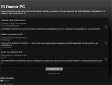 Tablet Screenshot of eldoctorpcluarca.blogspot.com