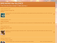 Tablet Screenshot of endsilence.blogspot.com
