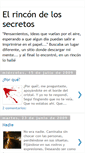 Mobile Screenshot of elrinconsecreto.blogspot.com