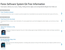 Tablet Screenshot of forexsystemfree.blogspot.com