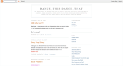Desktop Screenshot of danceartkl.blogspot.com