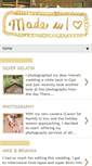 Mobile Screenshot of made-w-love.blogspot.com