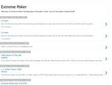 Tablet Screenshot of extremepoker.blogspot.com