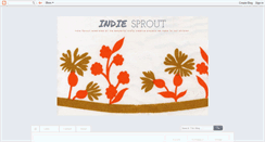 Desktop Screenshot of indiesprout.blogspot.com