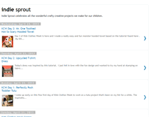 Tablet Screenshot of indiesprout.blogspot.com