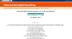 Desktop Screenshot of djellitsaidblog.blogspot.com