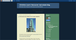 Desktop Screenshot of christinelouw.blogspot.com