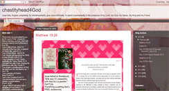 Desktop Screenshot of chastityhead4god.blogspot.com