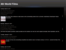 Tablet Screenshot of 4thworldfilms.blogspot.com