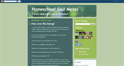 Desktop Screenshot of homeschoolsoulmates.blogspot.com