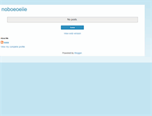 Tablet Screenshot of noboeoeiie.blogspot.com