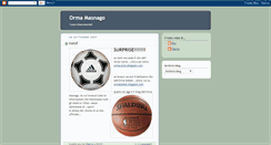 Desktop Screenshot of ormamasnago.blogspot.com