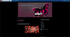 Desktop Screenshot of butterflyrebel.blogspot.com