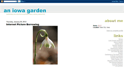 Desktop Screenshot of iowagarden.blogspot.com