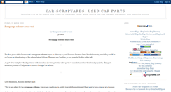 Desktop Screenshot of car-scrapyards.blogspot.com