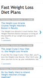 Mobile Screenshot of fast-weight-loss-diet-plans.blogspot.com
