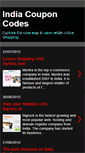 Mobile Screenshot of indiancouponcode.blogspot.com