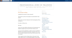 Desktop Screenshot of professionaljewsintraining.blogspot.com