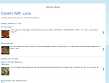 Tablet Screenshot of cookinwithlove.blogspot.com