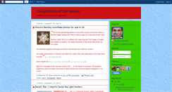 Desktop Screenshot of compliments-of-the-season.blogspot.com