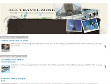 Tablet Screenshot of alltravelzone.blogspot.com