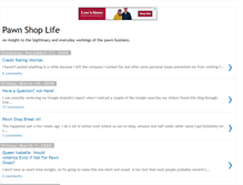 Tablet Screenshot of pawnlife.blogspot.com
