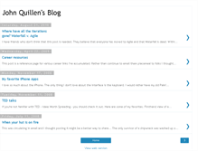 Tablet Screenshot of johnquillen.blogspot.com
