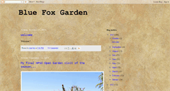 Desktop Screenshot of bluefoxgarden.blogspot.com