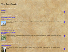 Tablet Screenshot of bluefoxgarden.blogspot.com