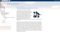 Desktop Screenshot of firstlookbooks.blogspot.com