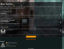 Tablet Screenshot of mybluestories.blogspot.com