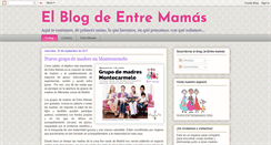 Desktop Screenshot of espacioentremamas.blogspot.com