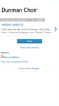 Mobile Screenshot of dunmanchoir.blogspot.com
