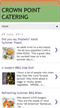 Mobile Screenshot of crownpointcatering.blogspot.com