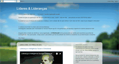 Desktop Screenshot of lideres-liderancas.blogspot.com